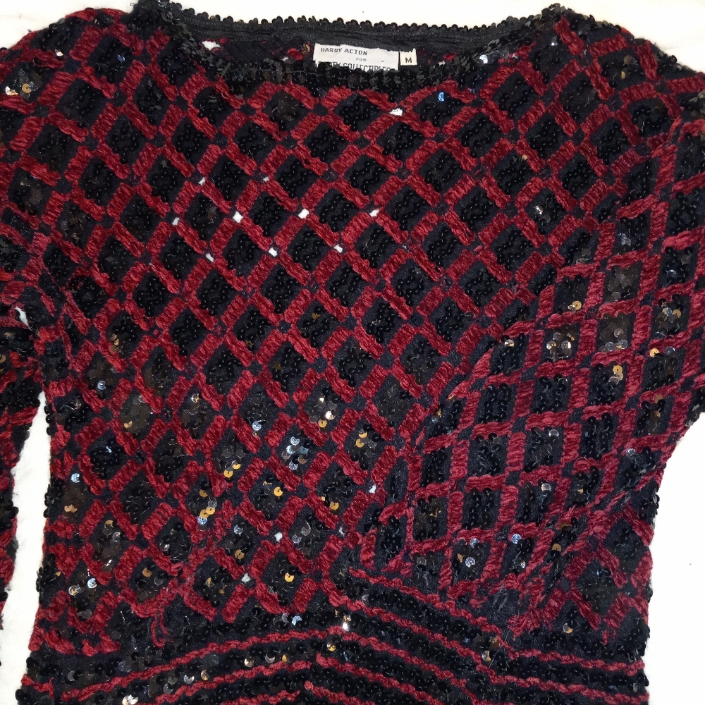 Harry Acton for Party Collectibles Saks Fifth Avenue. Women's M. Red and Black.